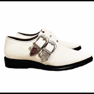 Toga Pulla Western Buckle Oxford Loafers